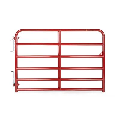 CountyLine 6 ft. Heavy Duty Tube Gate, Red , 2RG6