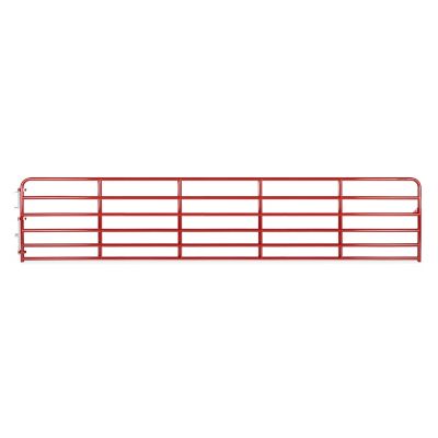 CountyLine 20 ft. x 52 in. Heavy-Duty Tube Gate, Red