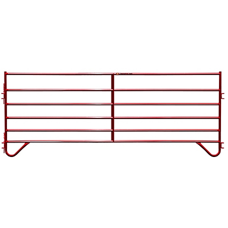 CountyLine 12 ft. x 5 ft. Corral Panel, Red