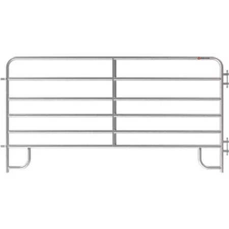 CountyLine 6-Bar Galvanized Steel Corral Board 10 ft x 62 in 1-3/4 in Tubing Corral Panels & Gates