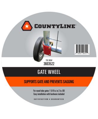 Image showing  Chain Link Gate Wheel