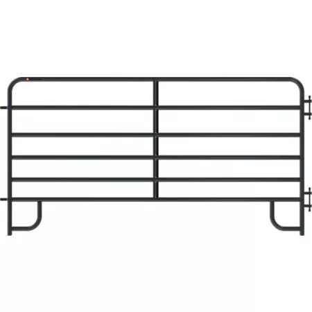 CountyLine 6 Bar Corral Board 10 ft x 62 in 1-3/4 in Tubing Blue Corral Panels & Gates