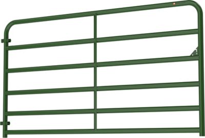 Image showing  8 ft. x 52 in. Round Corner Gate, Green