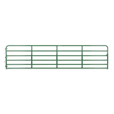 CountyLine 18 ft x 52 in Tubular Barrier Green Farm Gates