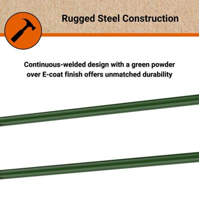 Image showing 5 th CountyLine 18 ft. x 52 in. Tube Gate, Green