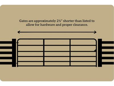 Image showing 11 th CountyLine 18 ft. x 52 in. Tube Gate, Green