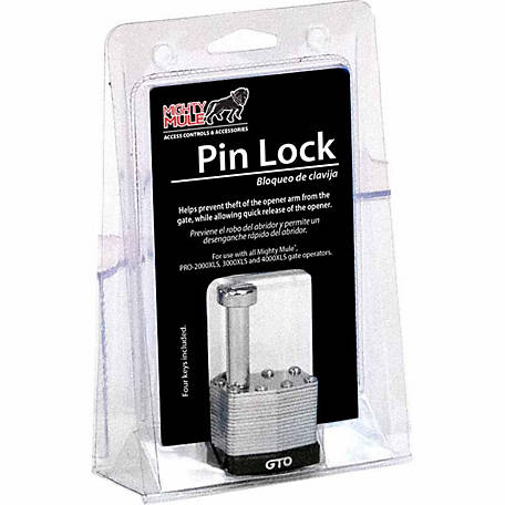 Mighty Mule Gate Opener Pin Lock Fm133, Arm Reach Co Sleeper Not Locking Doorbell