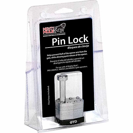 Mighty Mule Pin Lock for Gate Openers