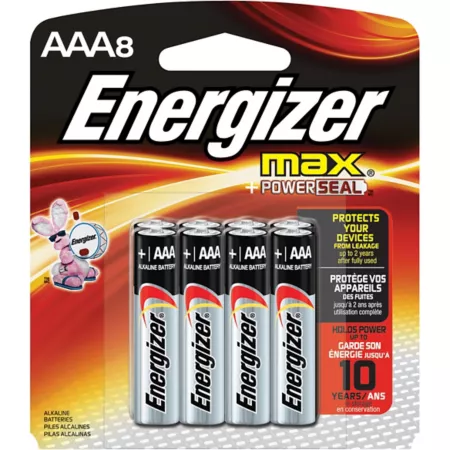 Energizer AAA Max Batteries 8-Pack Batteries