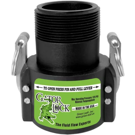 Gator Lock 1-1/2 in Quick Coupler Part B Ag Sprayer Fittings