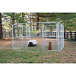 6 ft. x 10 ft. x 10 ft. Gold Series Complete Chain Link Dog Kennel Price pending