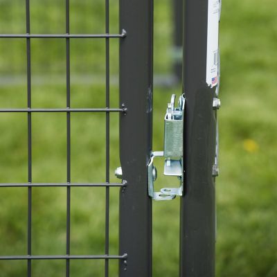 Image showing  5 ft. x 6 ft. Gray Heavy-Duty Dog Kennel Elite Side Panel