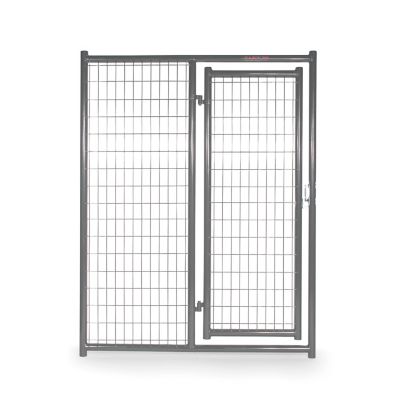 dog kennel panel with door