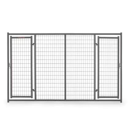 Tarter Double Door Welded Wire Dog House 6-ft x 2-in x 10-ft Dog Kennels