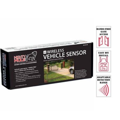 Mighty Mule Wireless Driveway Gate Vehicle Sensor, 100 ft. Range