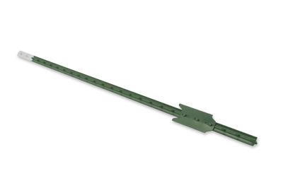 10 ft. Studded T-Post, 1.33 lb. per foot with anchor plate