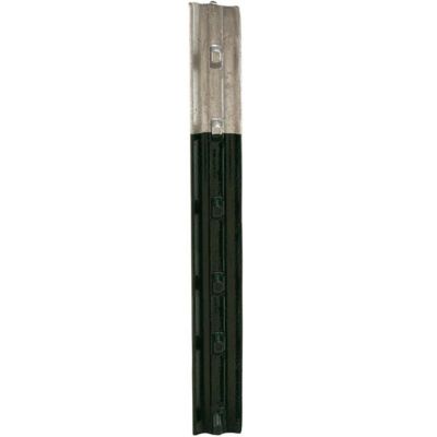 Chicago Heights Steel 5.5 ft. Studded T-Post, 1.33 lb./ft., Green