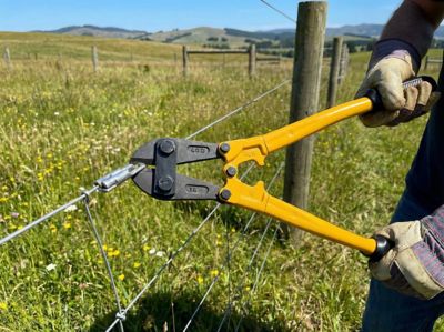 Image showing  18 in. Fence Wire Crimping and Cutting Tool