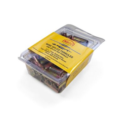 Image showing  Barbed Wire Ferrules, 12-1/2 to 14 Ga., 50 pk.