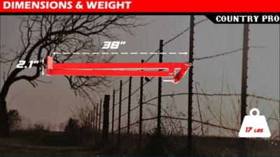 Image showing  T-Post Puller, Easily Removes Studded T-Posts, Durable Lightweight Design