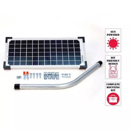 Mighty Mule 10W Solar Panel Kit Gate Opener Accessories