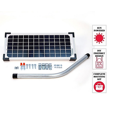 Mighty Mule 10W Solar Panel Kit