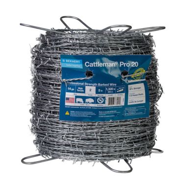 Bekaert 1,320 ft. 14-Gauge 2-Point Barbed Wire