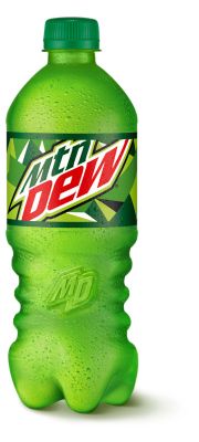 Mountain Dew Soft Drink, 20 oz.