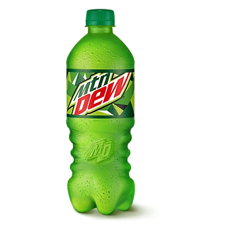 Mountain Dew Soft Drink, 20 oz.
