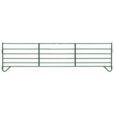 CountyLine 16 ft. x 60 in. 6-Bar Corral Panel, 1-3/4 in. Tube, Green