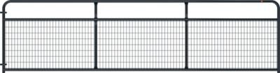 Image showing  16 ft. x 50 in. Wire Gate, Blue