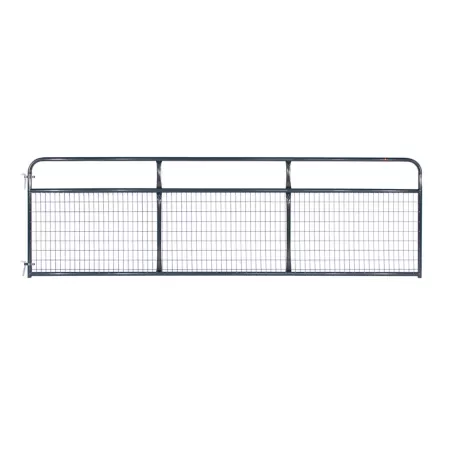 CountyLine 14 ft x 50 in Metal Gate Blue Corral Panels & Gates