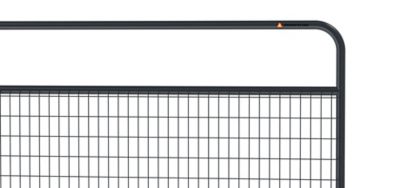 Image showing  12 ft. x 50 in. Wire Gate, Blue