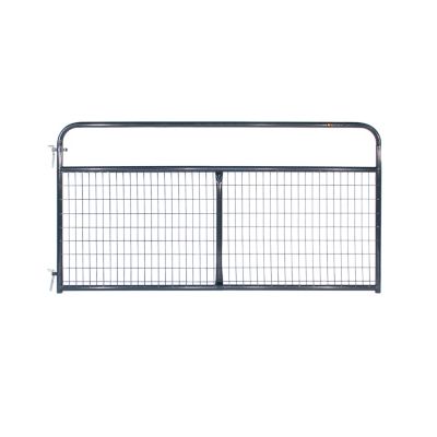 CountyLine 8 ft. x 50 in. Wire Filled Gate, Blue