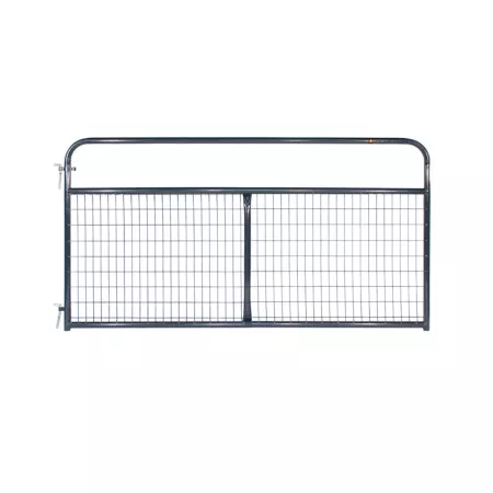 CountyLine 8 ft x 50 in Wire Filled Gate Blue Corral Panels & Gates