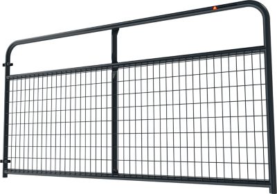 Image showing  8 ft. x 50 in. Wire-Filled Farm Gate, Blue