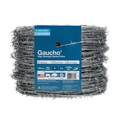 Bekaert 1,320 ft. 15.5 Gauge 4-Point Gaucho High-Tensile Barbed Wire