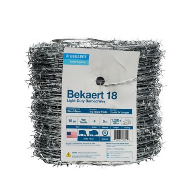 Bekaert 1,320 ft. 18 Gauge 4-Point Barbed Wire