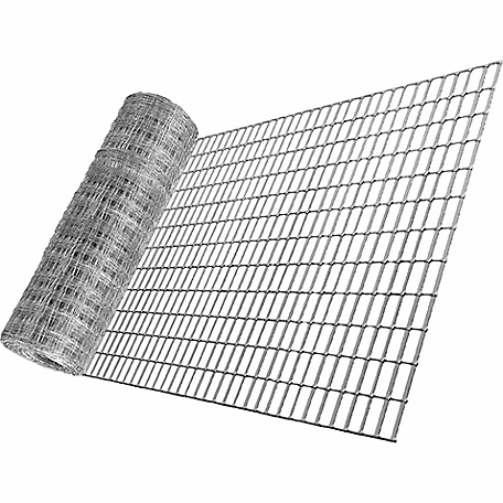 GARDEN CRAFT 50-ft x 4-ft Steel Chicken Wire Rolled Fencing with Mesh Size  1-in in the Rolled Fencing department at