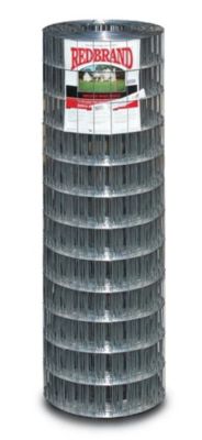 Image showing  100 ft. x 4 ft. Galvanized Welded Wire Garden Fence, 2 in. x 4 in. Mesh