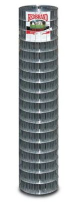 Image showing  100 ft. x 6 ft. Welded Steel Wire Garden Fence, 2 in. x 4 in. Mesh