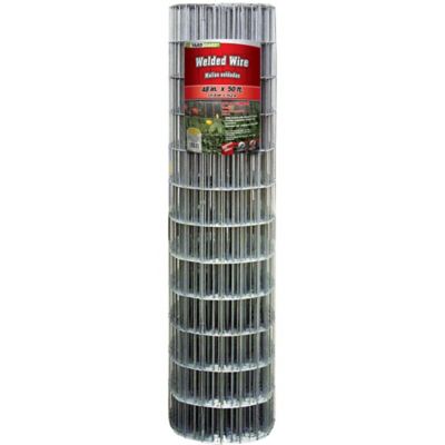 YARDGARD 4 ft. x 50 ft. 14-Gauge Welded Wire with 2 in. x 4 in. Mesh