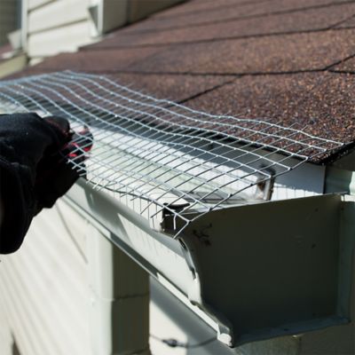 Image showing 5 th YARDGARD 1/2 in. Mesh 19-Gauge Galvanized Welded Fencing Hardware Cloth, 2 ft. x 5 ft.