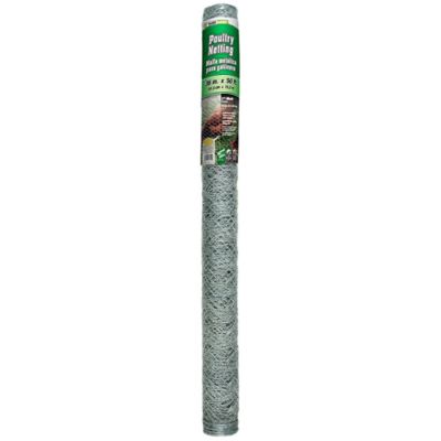 Tenax 3/4 In. x 2 Ft. H. x 25 Ft. L. Hexagonal Plastic Poultry Netting Fence,  Green - Bliffert Lumber and Hardware