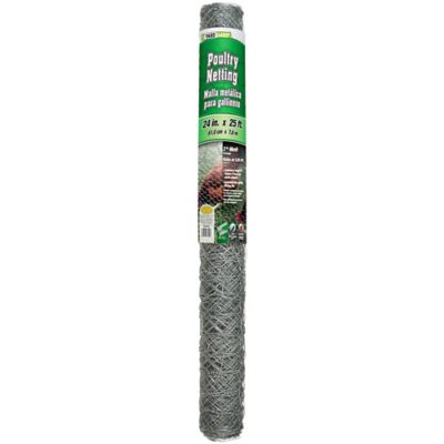 YARDGARD 5 ft. x 25 ft. Galvanized Poultry Netting