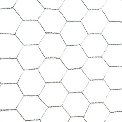 Image showing  1 in. Mesh 25 ft. x 24 in. Galvanized Hex Poultry Netting/Chicken Wire