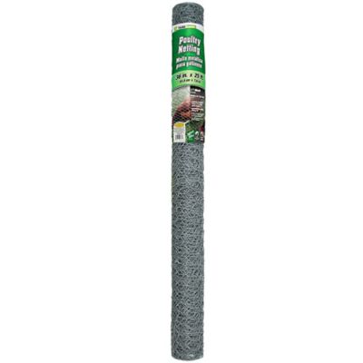 YARDGARD 1 in. Mesh x 36 in. x 25 ft. Poultry Netting/Chicken Wire