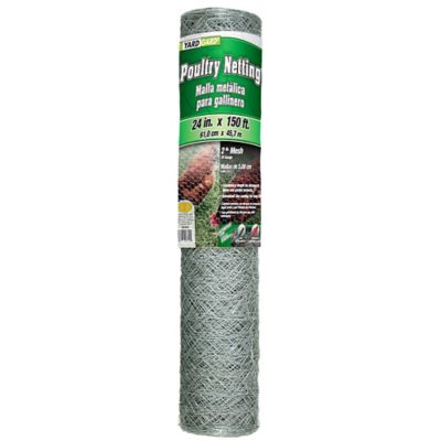 YARDGARD 1 in. Mesh 150 ft. x 24 in. Poultry Netting/Chicken Wire