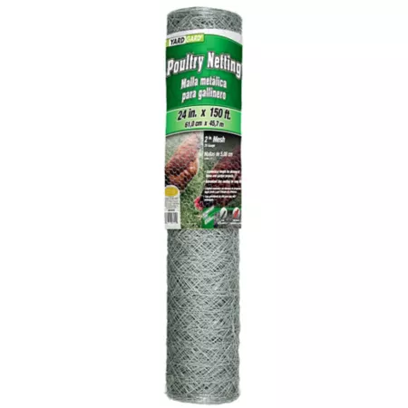 YARDGARD 1" Poultry Netting/Chicken Wire 150' x 24" Chicken Wire & Poultry Netting