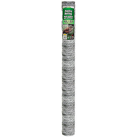 YARDGARD 1 in. Mesh x 48 in. x 150 ft. Poultry Netting/Chicken Wire